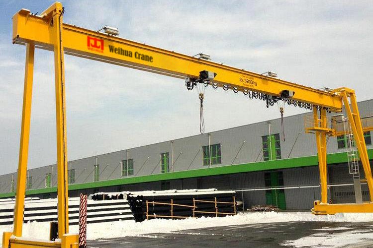 MH Single Girder Gantry Crane with Hoist