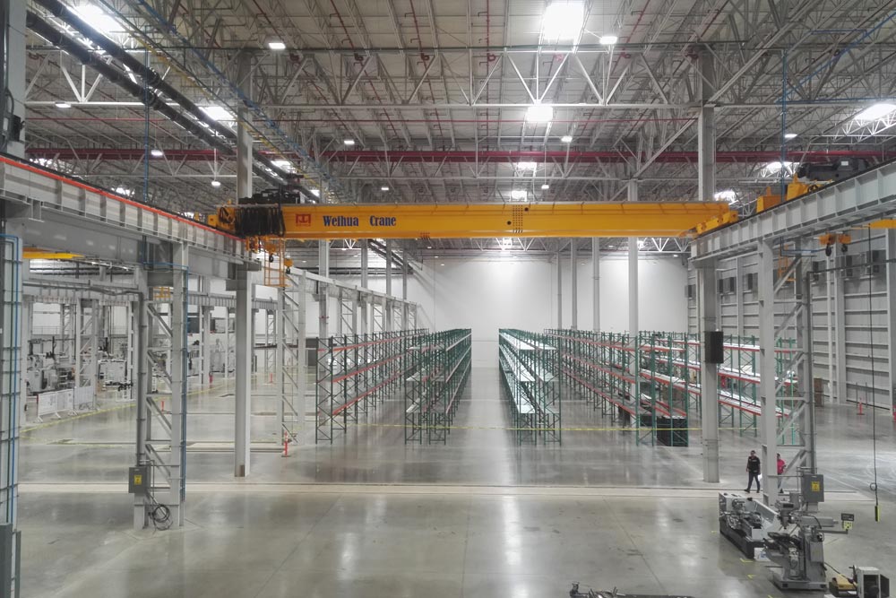 32 Ton overhead Crane for Mexico MINGHUA DE MEXICO S.A. DE C.V