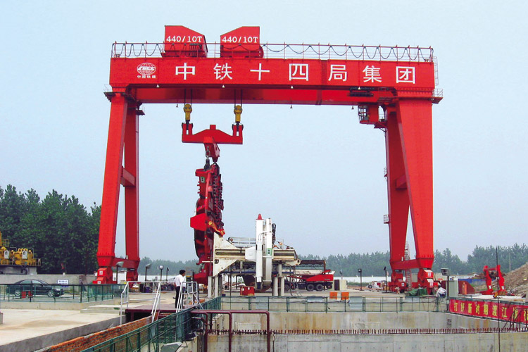 Gantry Crane for Shield Tunneling Machine